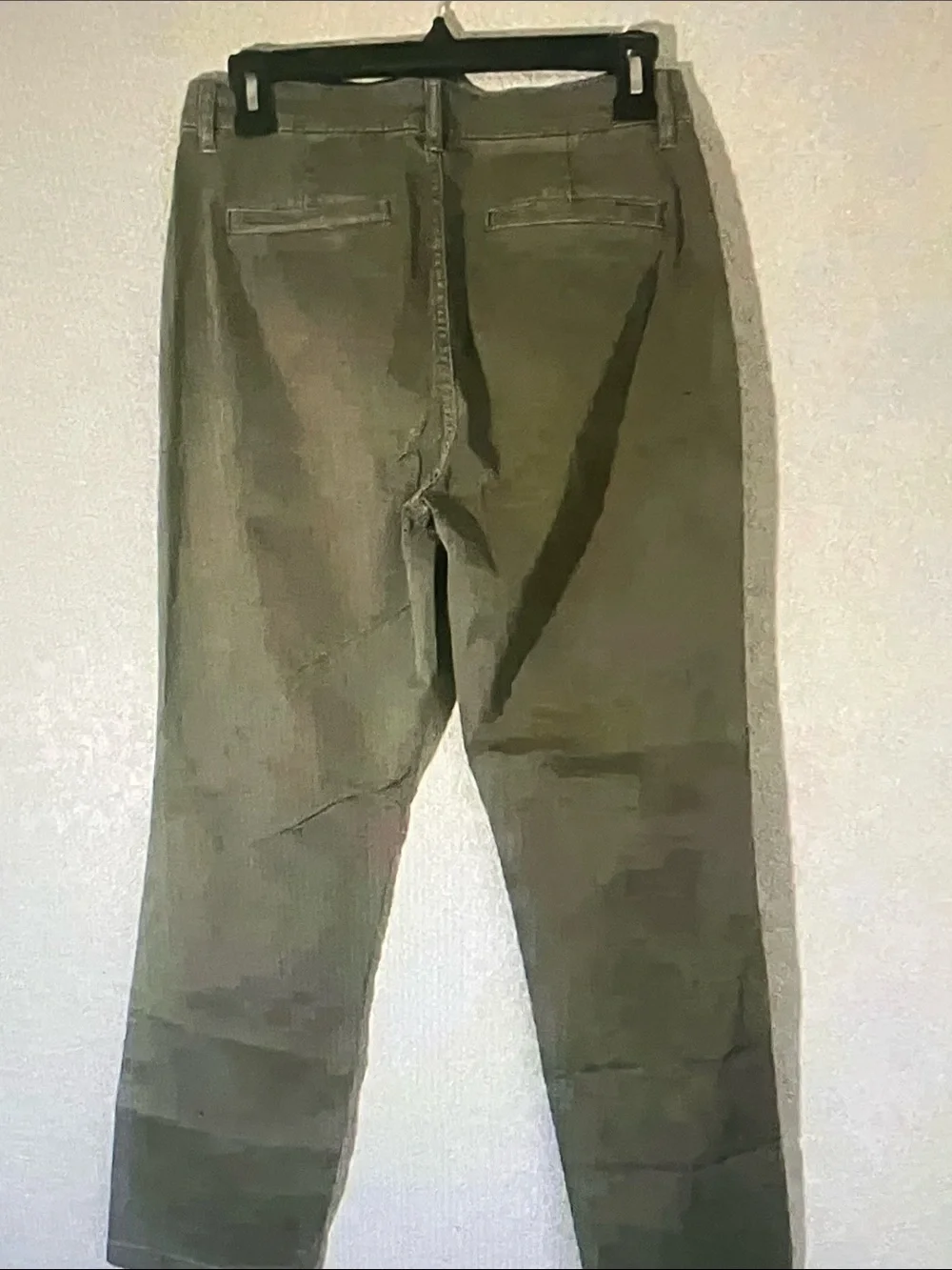 J. Crew Gray High-Rise Straight Pants